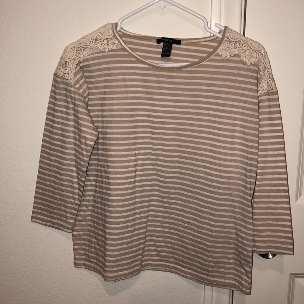 Forever 21 Tan Top